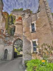 Entree du château de Montrésor Castle Montresor Enter