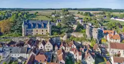 Chateau De Montresor Vue Aerienne Chateau De Montresor Vue Aerienne