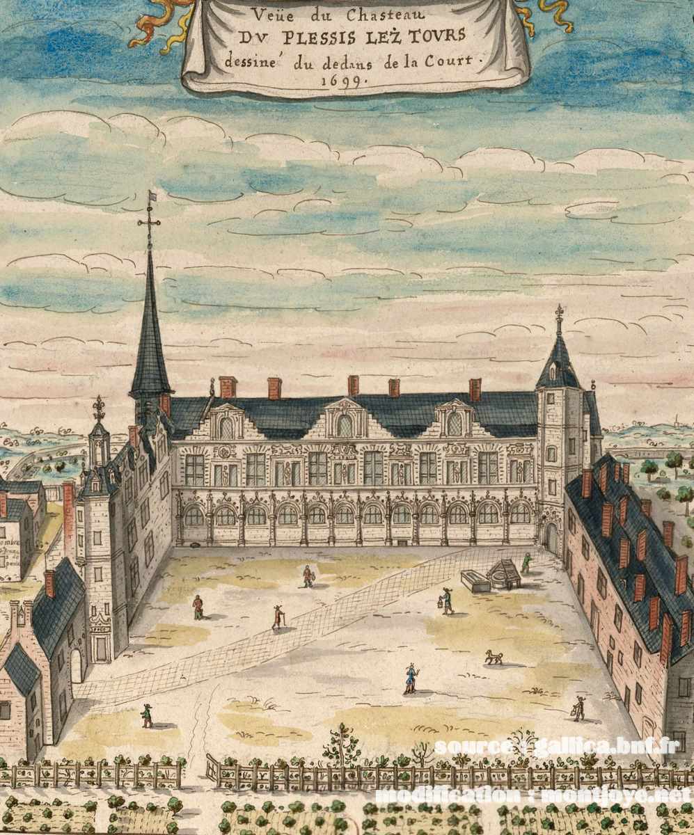 Château de Plessis-lèz-Tours, 1699