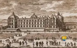 XVII ème Château De Richelieu Belle Gravure Château  XVII ème Château De Richelieu Belle Gravure Château