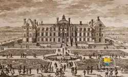 Chateau De Richelieu XVIIe Gravure Chateau De Richelieu XVIIe Gravure