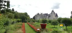 Jardin Chateau Pot De Fleur Art Moderne