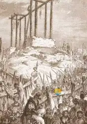 Mort De Jacques De Beaune Montfaucon Gravure