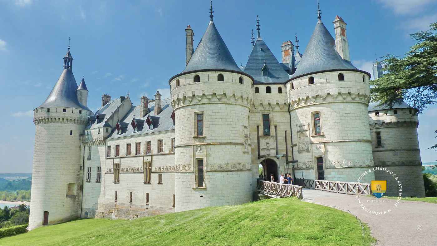 Entrée de la visite du château de Chaumont sur Loire