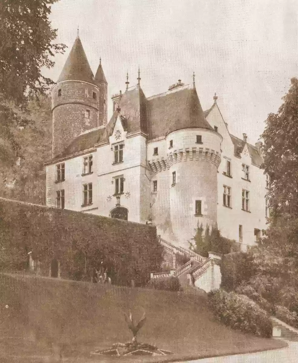 chateau de chissay vieille photo