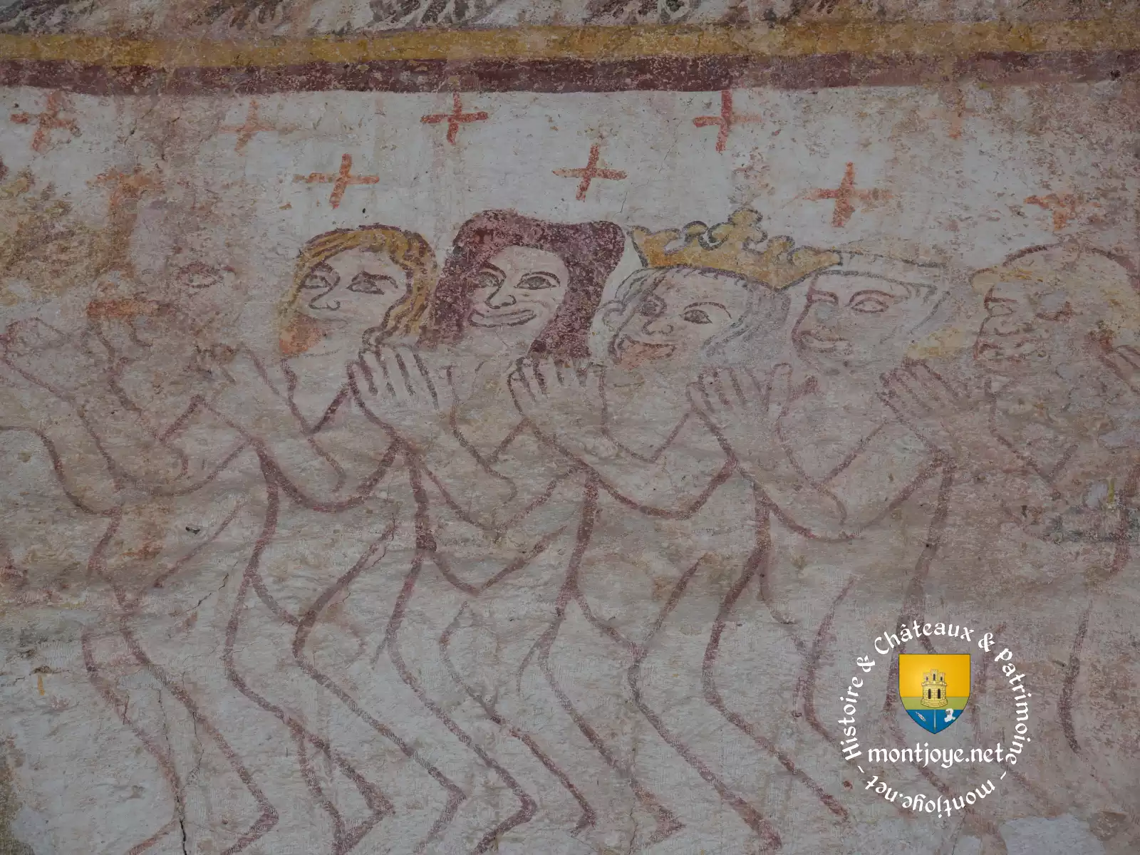 fresques romanes lavardin
