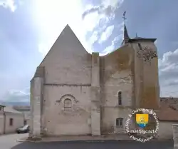 Facade Romane Tour Eglise De Selommes