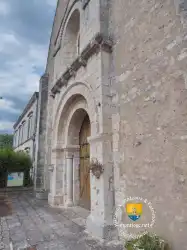 Porche Roman Eglise Roman Portail