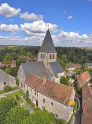 Eglise Saint Gault Yevre Le Chatel Village De France