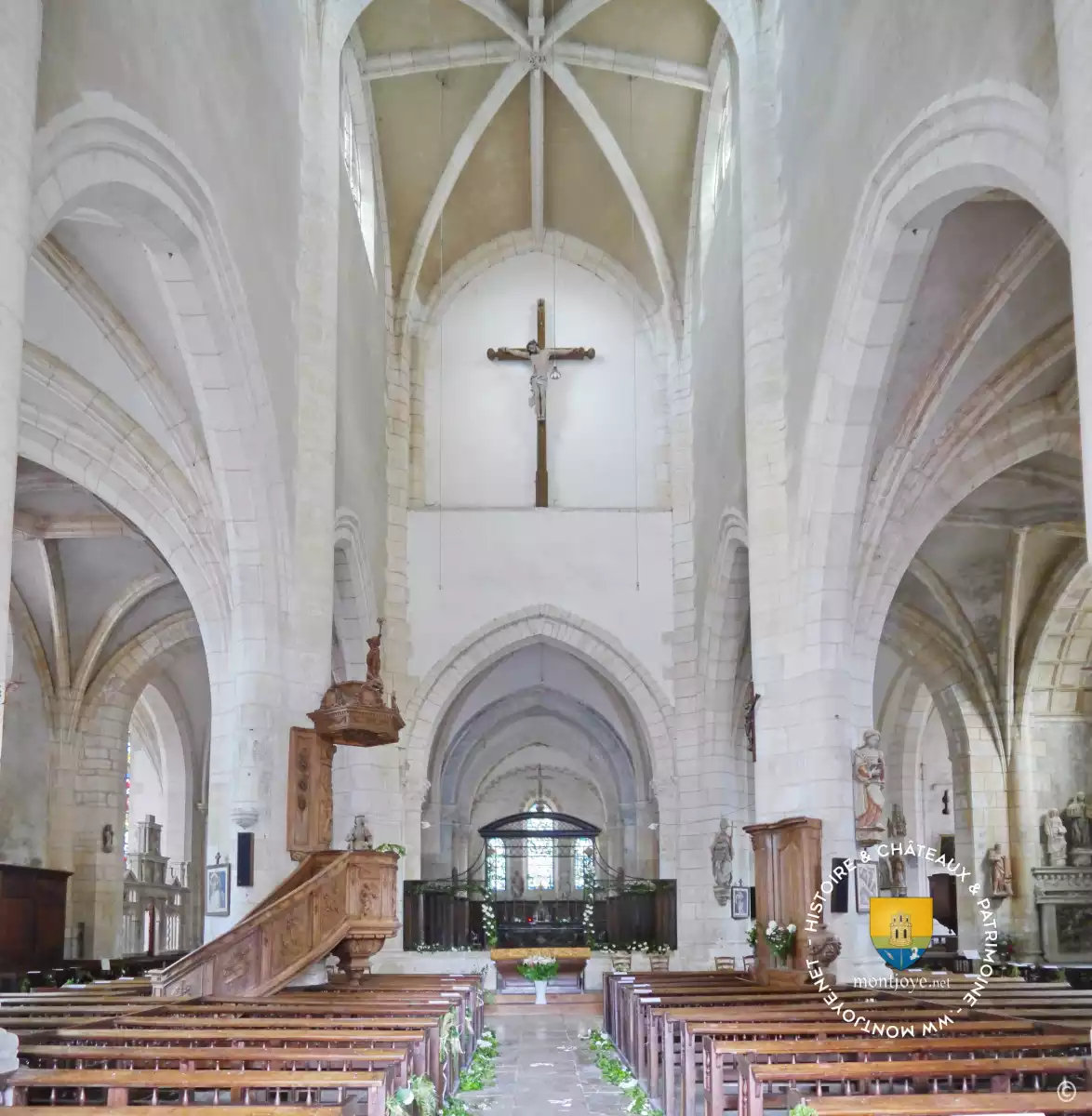 Nef Eglise Saint Jean Baptiste de Chaource,