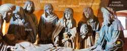 Mise Au Tombeau Sepulcre Jesus Eglise De Chaource