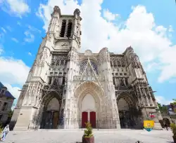 Facade Cathedrale Troyes Facade Cathedrale Troyes