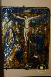 Emaux Limousins XVIe Siecle Jesus Croix