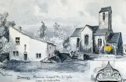 Domremy Maison Jeanne Darc Eglise