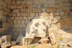 Reste Tympan Du Donjon De Coucy