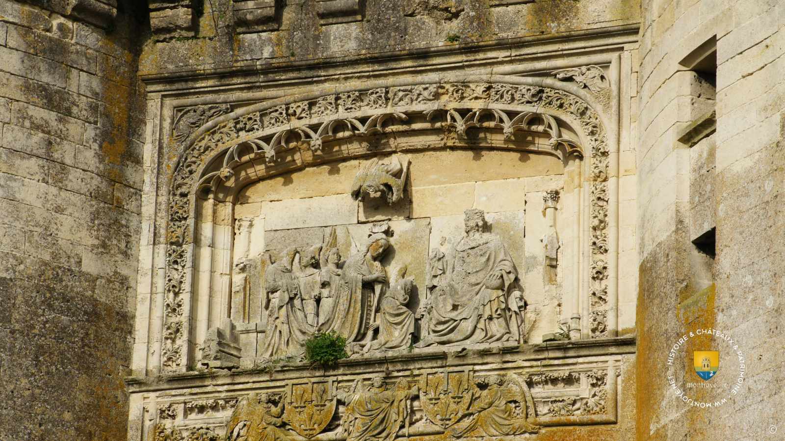 haut relief XIV XVe Duc Orleans