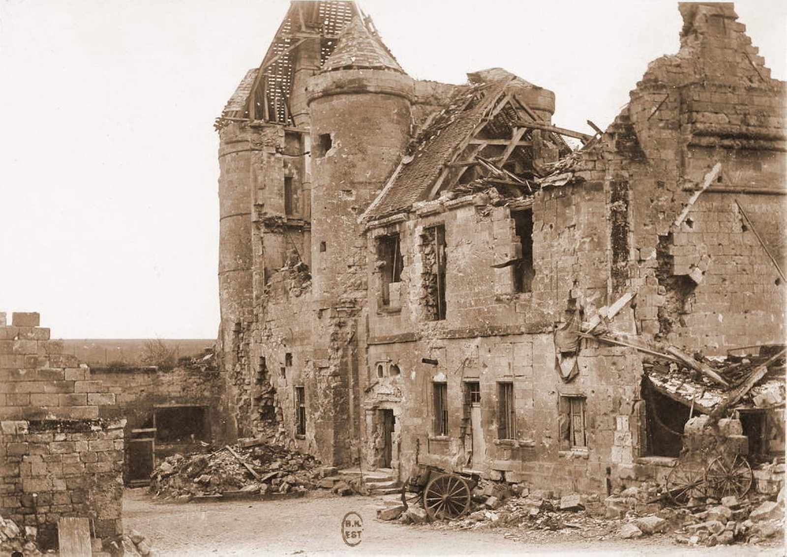 Château de Pernant après 1914