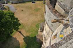 gargouilles Chemin De Ronde Donjon De Septmonts Chemin De Ronde Gargouille