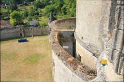 chemin de ronde médiéval chateaufort Chemin De Ronde Donjon De Septmonts Chemin De Ronde