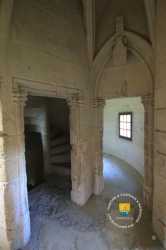 escalier médiéval, vers le chemin de ronde Chemin De Ronde Donjon De Septmonts Entree Salle Chemin De Ronde Escalier Tour