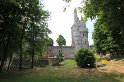 Donjon De Septmonts Vue Sud Ouest Loin Donjon De Septmonts Vue Sud Ouest Loin