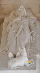 Gisant de Léontine Victorine Geibel Chapelle Gisant Leontine Victorine Geibel