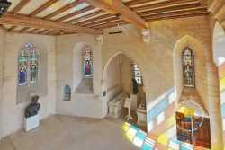 Chapelle du château de Vez Chapelle Interieur