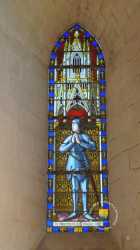 Vitrail de Jeanne d'Arc Chapelle Vitrail Jeanne D Arc