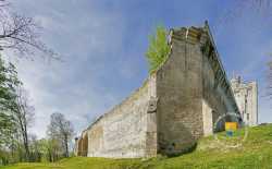 Fosse Sec Angle Courtine Chateau Fosse Sec Angle Courtine Chateau
