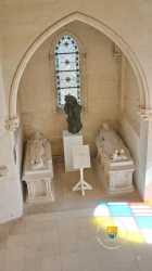 Gisants dans la chapelle Gisants Chapelle