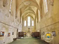 Nef Eglise XIIIe Chapelle Templiers Coulommiers