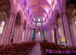 Nef Eglise Gothique Lagny Sur Marne 