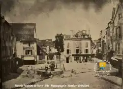 Place De La Fontaine Fursy Lagny Sur Marne XIXe Humbert Mollard 