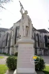 Statue Jeanne Darc Epee 