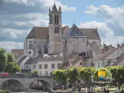 Eglise Notre Dame Porte De Bourgogne Moret Sur Loing Eglise Notre Dame Porte De Bourgogne Moret Sur Loing
