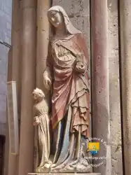 Notre Dame Moret Sur Loing Statue Notre Dame Moret Sur Loing Statue