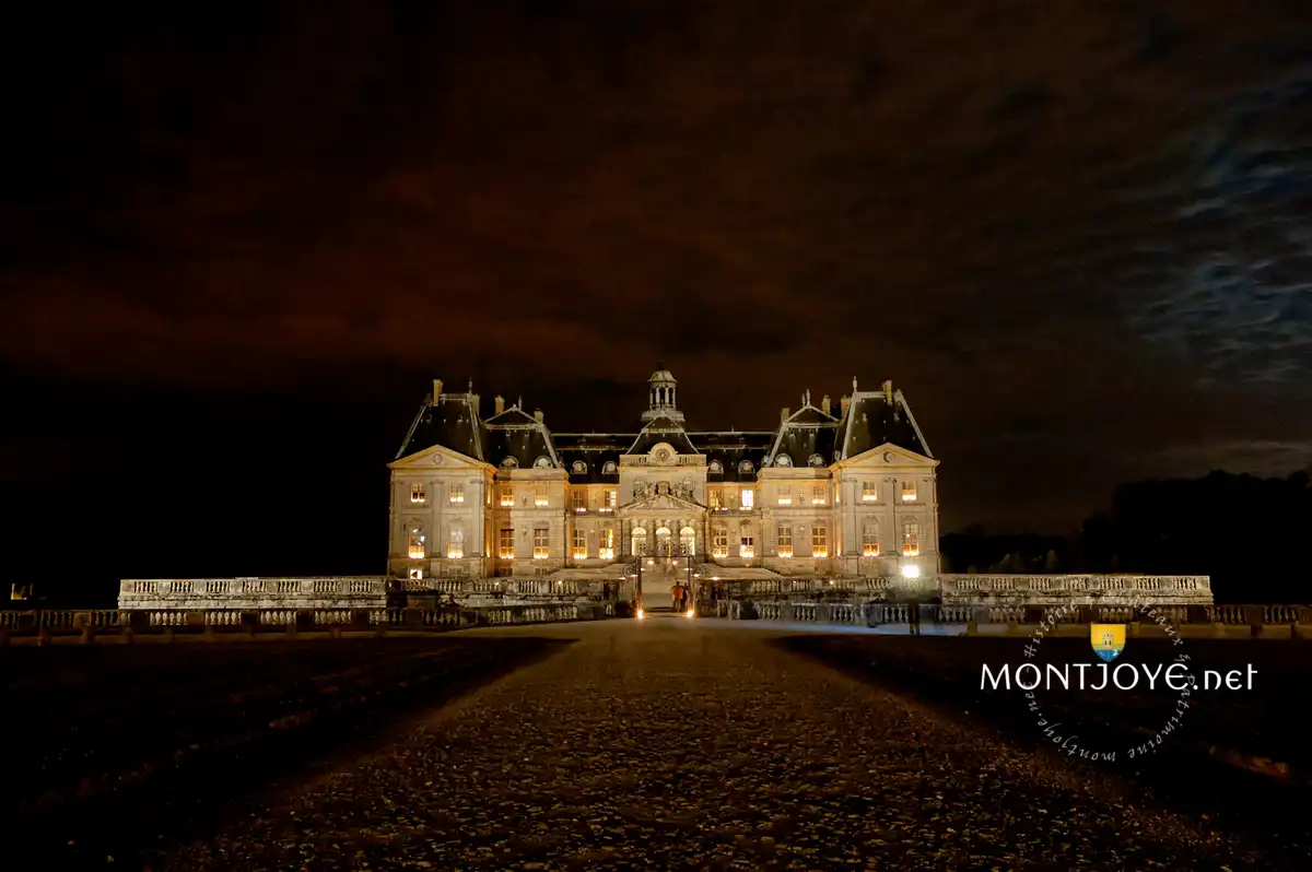 chateau de vaux le vicomte vue du parc chateau de vaux le vicomte