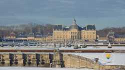 Chateau De Vaux Le Vicomte Neige 