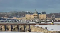 Chateau De Vaux Le Vicomte Neige 