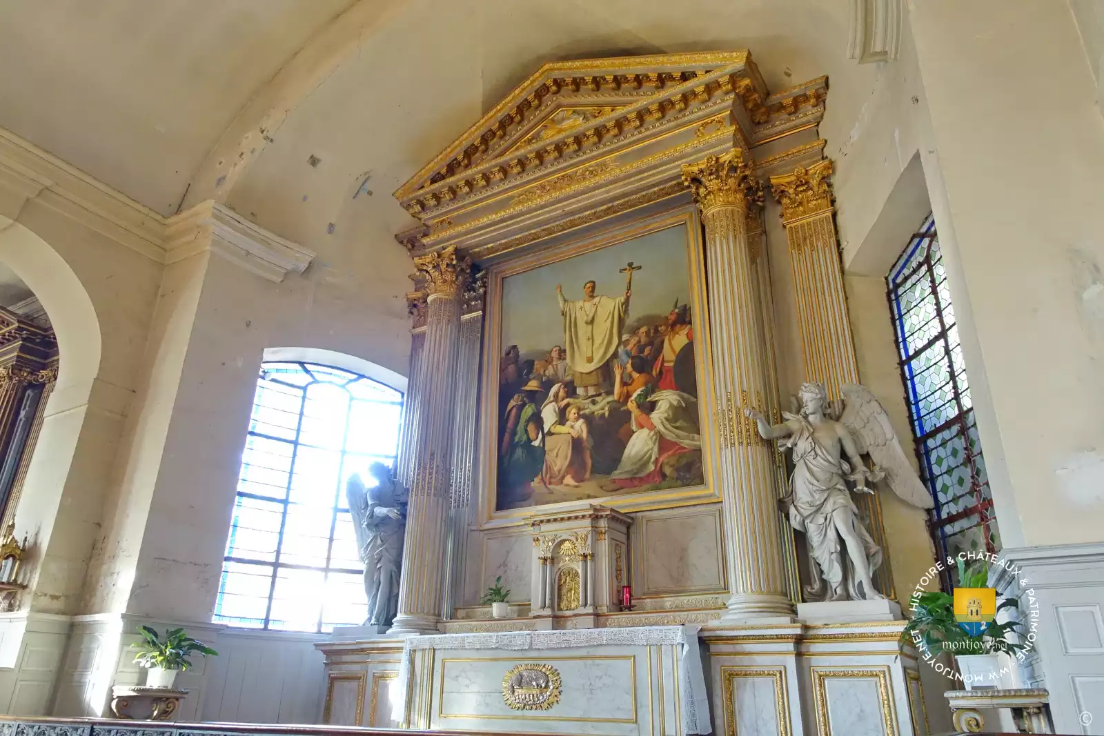 maitre autel intérieur église saint vigor