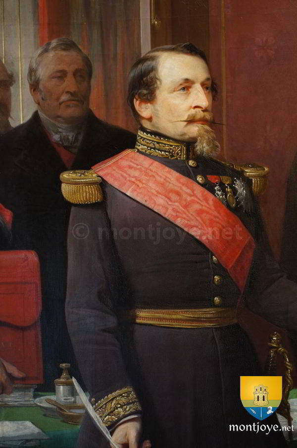 Napoléon III, détail, par Adolphe Yvon, Musée Carnavalet