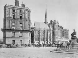 Restauration Sainte Chapelle Cheteau Saint Germain En Laye 1900 Environ