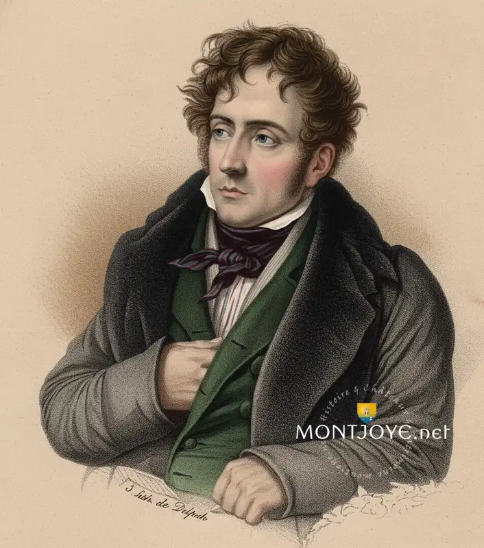 Chateaubriand lithographie Delpech