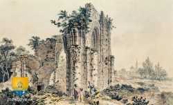 Ruines de l'Abbaye de Saint-Maur-des-Fossés 1763