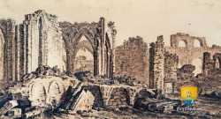 Ruines de l'Abbaye de Saint-Maur-des-Fossés Abbaye De Saint Maur 1700