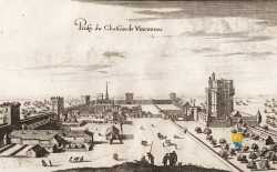 Chateau De Vincennes 1650 Merians