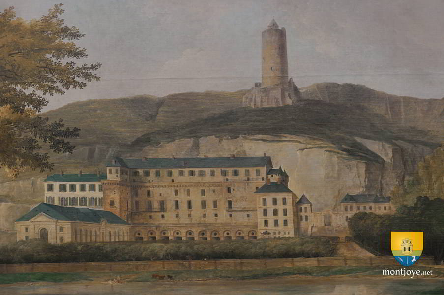 Peinture d'Hubert Robert, entre 1750 et 1808, actuellement au  Musée des Beaux-Arts de Rouen