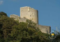 Donjon de la château de la Roche-Guyon Donjon Detail Val Doise