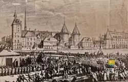 Gravure Conciergerie XVIIIe Siecle Paris