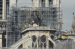 Fire Notre Dame De Paris